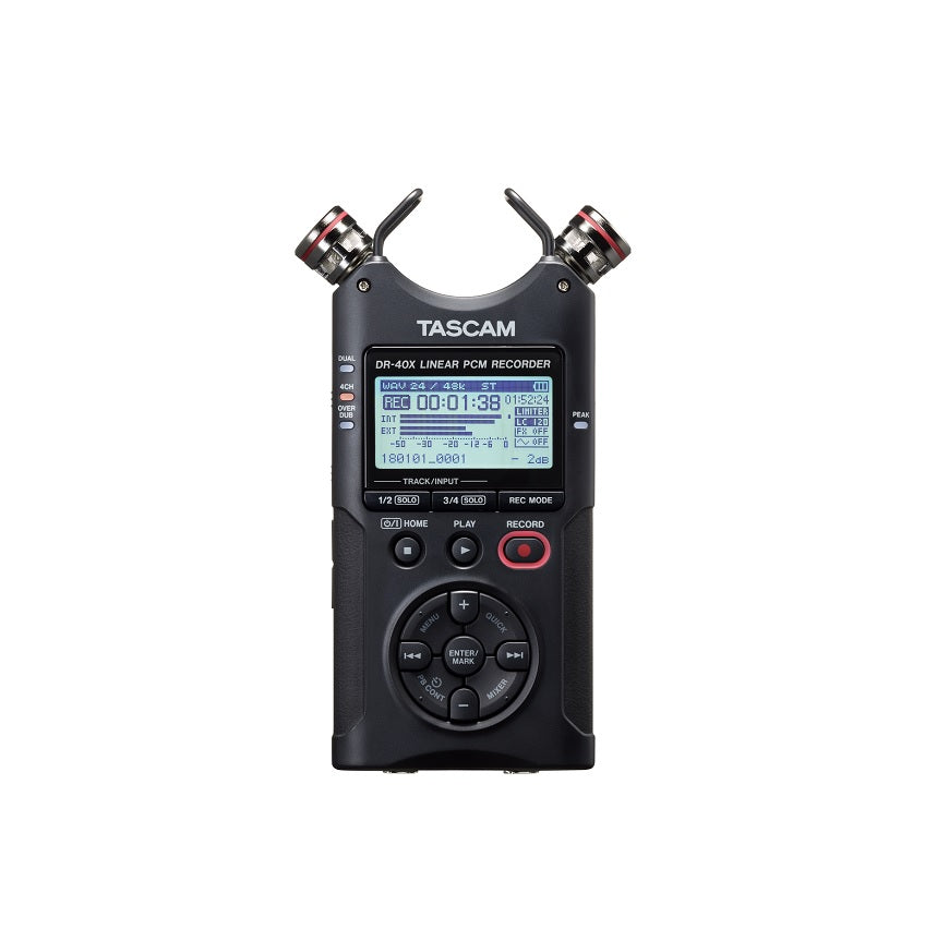 Tascam DR-40X – Marketing Marc Vallee inc.